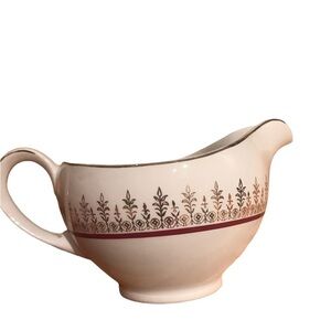 Alfred Meakin  portelan  milk vase​ gold trimmed​​​​​​​​​